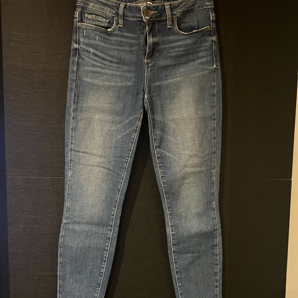 PAIGE Verdugo Dark Wash Skinny Jeans